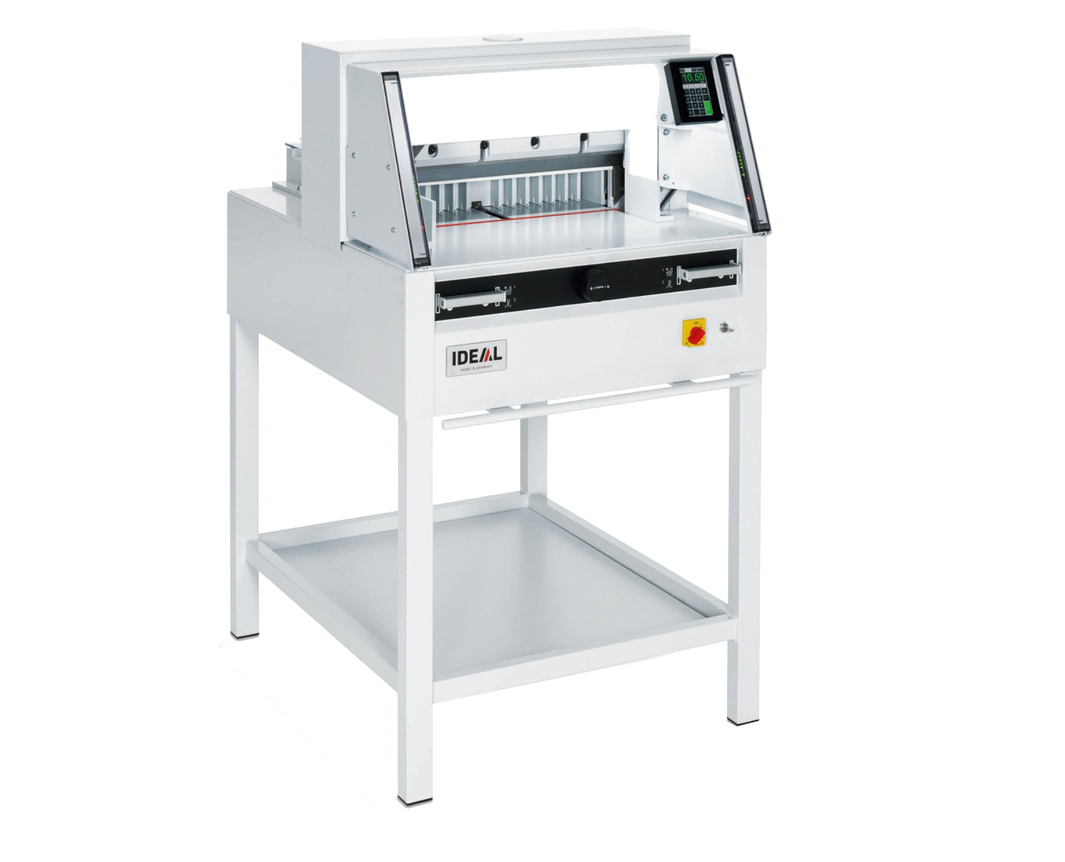 Small whit print machinery